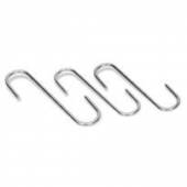 Крюк для мяса в форме S 12см, нерж.сталь Maco MH12 Крюк для мяса в форме S 12см, нерж.сталь Maco MH12