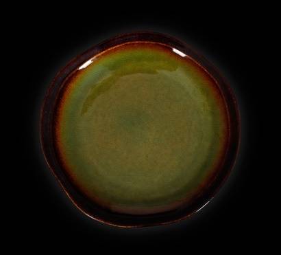 Тарелка мелкая 150мм Corone Verde синий+зеленый HL496930 фк0704 Тарелка мелкая 150мм Corone Verde синий+зеленый HL496930 фк0704