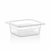 Гастроемкость GN1/6-65 0,75 л. п/п прозрачная GP 76776