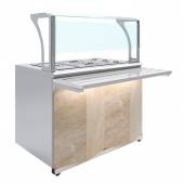 Мармит вторых блюд паровой Monolith Luxstahl МВП (С)-1200 Premium