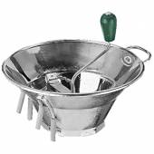 Машинка для протирки пюре D=32,H=17,B=36,5см Paderno 3 диска жесть 42573-31