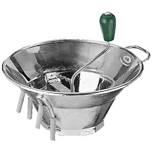 Машинка для протирки пюре D=32,H=17,B=36,5см Paderno 3 диска жесть 42573-31 Машинка для протирки пюре D=32,H=17,B=36,5см Paderno 3 диска жесть 42573-31