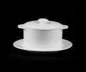 Блюдце к горшочку с крышкой 150мм Chan Wave (Classic) Ivory LQ-Q733 фк0394. Блюдце к горшочку с крышкой 150мм Chan Wave (Classic) Ivory LQ-Q733 фк0394.