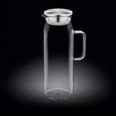 Кувшин 1,5 л. с крышкой + сетка нерж Термостекло Wilmax 888210