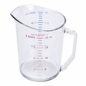 Мерный кувшин 1,0л прозрачный Cambro 100MCCW 135 09100892 Мерный кувшин 1,0л прозрачный Cambro 100MCCW 135 09100892