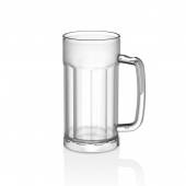 Кружка для пива 560 мл. 80 мм. h=160 мм. поликарбонат, матовая GP 77177