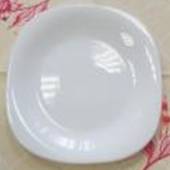 Тарелка Norma Classic 215*195мм опаловое стекло