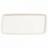 Тарелка прямоугольная 34х16см фарфор Moove White Bonna MOV35DT b Тарелка прямоугольная 34х16см фарфор Moove White Bonna MOV35DT b
