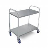 Тележка сервировочная 2-х ярусная 850х450х900мм Luxstahl TR-2M