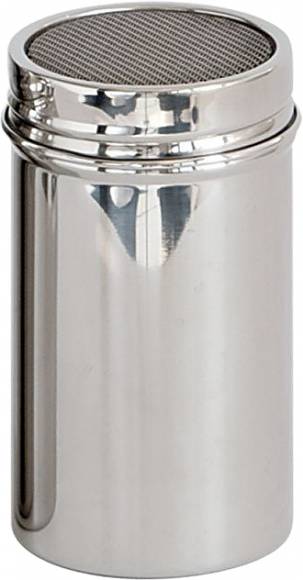 Емкость для сыпучих продуктов 450мл нерж. крышка с мелкими отверстиями Maco DRG15M Емкость для сыпучих продуктов 450мл нерж. крышка с мелкими отверстиями Maco DRG15M