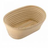 Форма овальная из лозы (ротанга) для расстойки 200*150*80 (на 350г теста) SANNENG SN4510 Форма овальная из лозы (ротанга) для расстойки 200*150*80 (на 350г теста) SANNENG SN4510