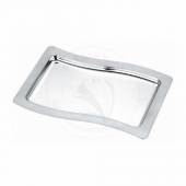 Блюдо прямоугольное 285х200мм Волна нерж. сталь КНР 95001173 Блюдо прямоугольное 285х200мм Волна нерж. сталь КНР 95001173