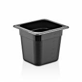 Гастроемкость GN1/6-150 2 л. п/п черная GP 76781