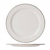 Тарелка пирожковая «Браун Дэппл»; фарфор; D=15см; белый, коричнев. 1714 0214