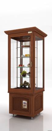 Шкаф холодильный кондитерский GLASER "ЛИДИЯ" холодильная с вращающимися полками