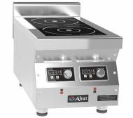 Плита индукционная 2-х конфорочная Abat КИП-27Н-3,5 настольная серия 700