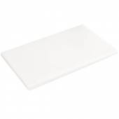 Доска разделочная 530х325х18мм (GN 1/1)  белая полипропилен Maco 53032518W