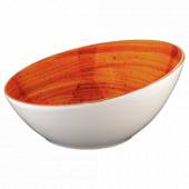 Салатник наклонный 18см 400мл фарфор Vanta Aura Terracota Bonna /6/ ATC VNT 18 KS