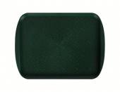 Поднос прямоугольный 41,5х30,5см темно-зеленый с ручками 357С мки079/10/ Поднос прямоугольный 41,5х30,5см темно-зеленый с ручками 357С мки079/10/