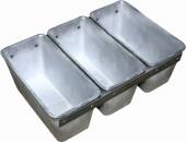 Форма для хлеба Спика 3 Л 10 скрепленная 3 секции