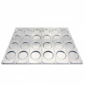 Лист для выпечки гамбургеров 106 мм 600*400