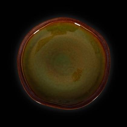 Тарелка мелкая 280мм Corone Verde синий+зеленый HL496960 фк0707 Тарелка мелкая 280мм Corone Verde синий+зеленый HL496960 фк0707