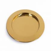 Блюдо круглое 19'' 500мм, нерж/золото[RGS-PJ102-D] кт2883