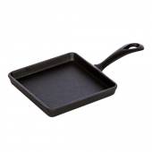 Сковорода 140х140мм чугун Luxstahl с ручкой порционная SM14 Сковорода 140х140мм чугун Luxstahl с ручкой порционная SM14