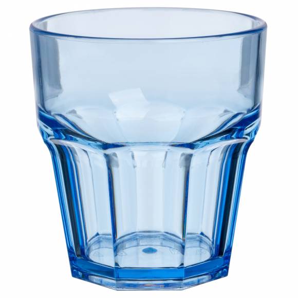 Олд Фэшн 250 мл. d=83 мм. h=90 мм. поликарбонат голубой MGProf 78661