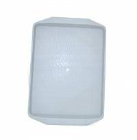 Поднос прямоугольный 42х30см серый Мастергласс (107) MG 1732  19473 /10/