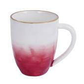 Кружка 450 мл, фарфор,красный цвет "The Sun" P.L. 170635 /4/