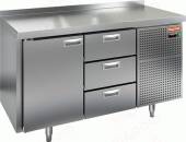 Стол холодильный Hicold SN13/TN 1 дверь 3 ящика Стол холодильный Hicold SN13/TN 1 дверь 3 ящика
