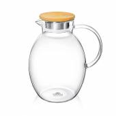 Кувшин 2,4 л. с крышкой + сетка нерж Термостекло Wilmax 888212