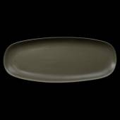 Блюдо овальное 365х140мм, серо-зеленый Corone Sacramento HS169609 фк9109