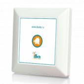 Smart-51 тонкая беспроводная кнопка вызова, цвет белый Smart-51 тонкая беспроводная кнопка вызова, цвет белый