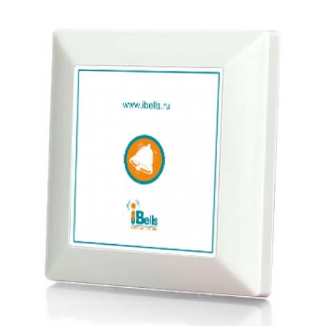 Smart-51 тонкая беспроводная кнопка вызова, цвет белый Smart-51 тонкая беспроводная кнопка вызова, цвет белый