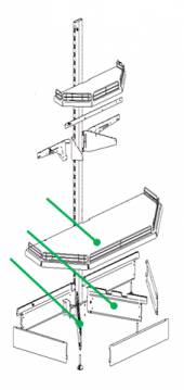Комплект полки торцевой нижней 600 Н МХМ Купец 694535.084-01 Комплект полки торцевой нижней 600 Н МХМ Купец 694535.084-01