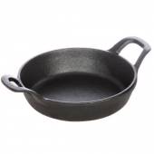 Сковорода 160х37мм чугун Luxstahl с двумя ручками порционная CIPR6250 Сковорода 160х37мм чугун Luxstahl с двумя ручками порционная CIPR6250