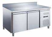 Стол с охлаждающим шкафом Hurakan HKN-GN2TN-SB с бортом