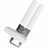 Открывалка для консервных банок сталь нерж.,пластик ,L=180,B=46мм серебрист.,белый Ghidini 058white Открывалка для консервных банок сталь нерж.,пластик ,L=180,B=46мм серебрист.,белый Ghidini 058white