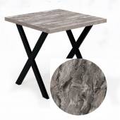 Стол прямой 800х800х750 Х-образный Рашчер Стол прямой 800х800х750 Х-образный Рашчер