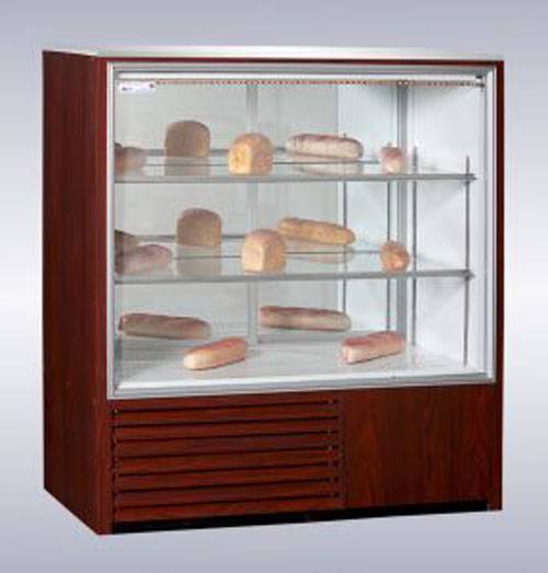 Витрина горизонтальная РЕГИНА доступ клиентов и обзорность с обоих сторон 1605