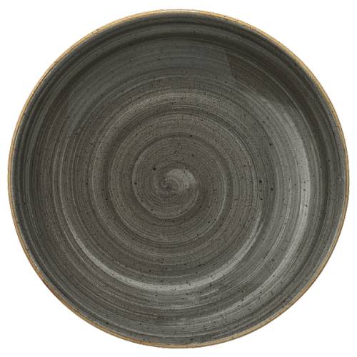 Тарелка глубокая 20см 500мл фарфор Gourmet Aura Space Bonna ASCGRM20CK b