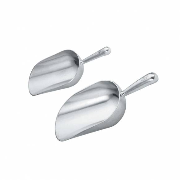 Совок для льда/ сыпучих продуктов 150 мл,алюминий, P.L. - BarWare JQ-AL086