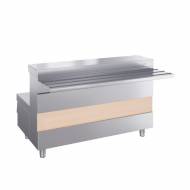 Мармит 1-х блюд 2-конф. М1-2.1200-02-О Atesy (Ривьера) (1200мм) с отверстием под полку Мармит 1-х блюд 2-конф. М1-2.1200-02-О Atesy (Ривьера) (1200мм) с отверстием под полку