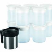 Стартовый набор PacoJet: 10 пластиковых стаканов + 1 защитный стакан PJ32562