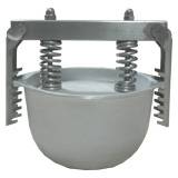 Пресс-форма для ветчин и мяса круглая Пф-160 К (160х100мм)