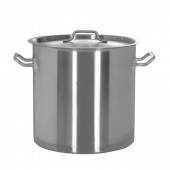 Котел нерж. 12л Luxstahl кт3506 (d=25см h=25см)