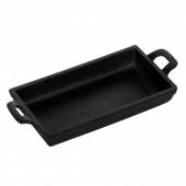 Сковорода 180х96x30мм чугун Luxstahl с двумя ручками порционная HE1895 Сковорода 180х96x30мм чугун Luxstahl с двумя ручками порционная HE1895