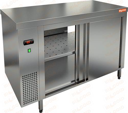 Стол тепловой Hicold TST430 18 GN O островной сквозной Стол тепловой Hicold TST430 18 GN O островной сквозной